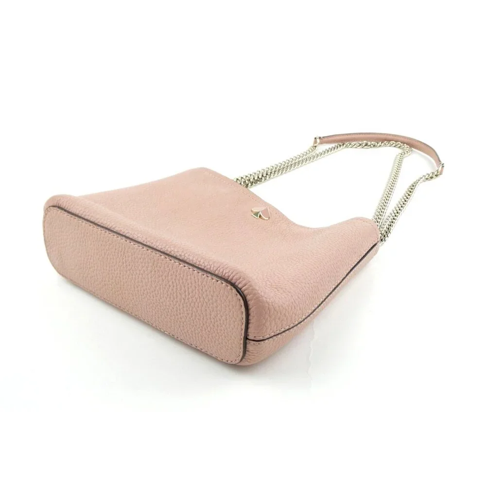 Kate Spade New York Polly Pink Leather Crossbody‎ Shoulder Bag